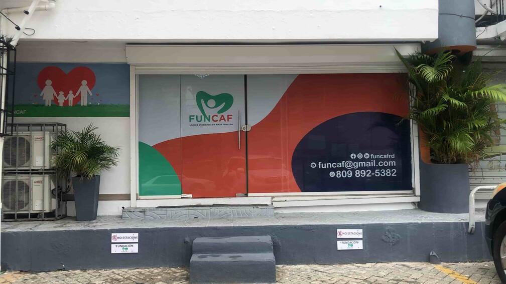 Fachada de la oficina de FUNCAF